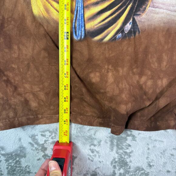 The mountain Native American men’s brown graphic tee size 3xl - Picture 6 of 7